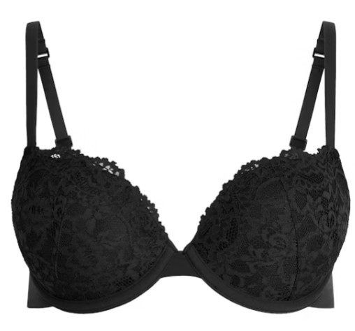Fits Everybody Lace Push-Up Bra – Onyx Fits Everybody Lace Push-Up Bra – Onyx