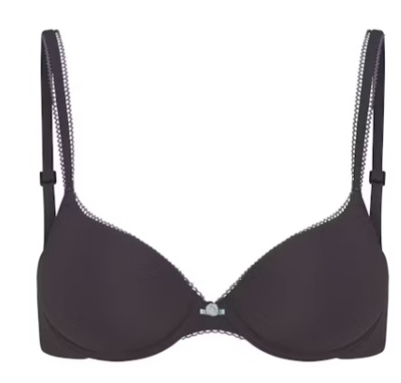 Fits Everybody Picot Push-Up Bra (Ash Contrast) Fits Everybody Picot Push-Up Bra (Ash Contrast)