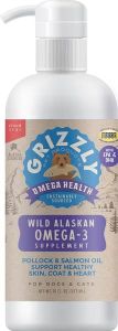 Grizzly Omega Health Omega-3's Dog Supplement Grizzly Omega Health Omega-3's Dog Supplement