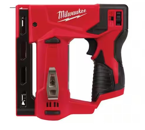 Milwaukee M12 12V Lithium-Ion Cordless Crown Stapler Milwaukee M12 12V Lithium-Ion Cordless Crown Stapler