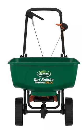 Scotts Turf Builder EdgeGuard DLX Broadcast Spreader Scotts Turf Builder EdgeGuard DLX Broadcast Spreader
