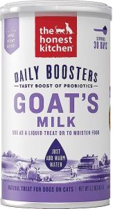 The Honest Kitchen Daily Boosters Instant Goat's Milk with Probiotics for Dogs The Honest Kitchen Daily Boosters Instant Goat's Milk with Probiotics for Dogs