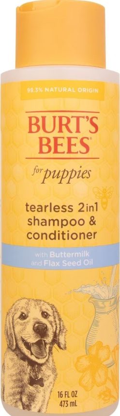 burts-bees-2-in-1-tearless-puppy-shampoo-and-conditioner Paws & Pals Oatmeal, Sweet Basil & Turmeric Shampoo