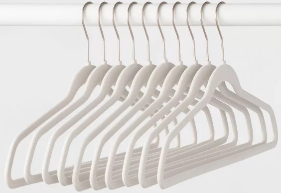 10pk-flocked-hangers-brightroom sullivans-7-75-5-5-4-25-matte-teardrop-vase-set-of-3-ceramic