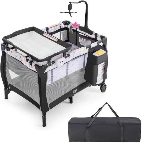 Babyjoy-Portable-Baby-Playard-Nursery-Center-Crib-Bassinet-with-See-Details fourth-wing-by-rebecca-yarros-hardcover