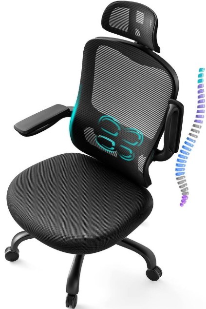 Ergonomic-Office-Desk-Chair-with-Flip-up-Arms-Adjustable-Back-N-A amazon-kindle-6-e-reader-2024
