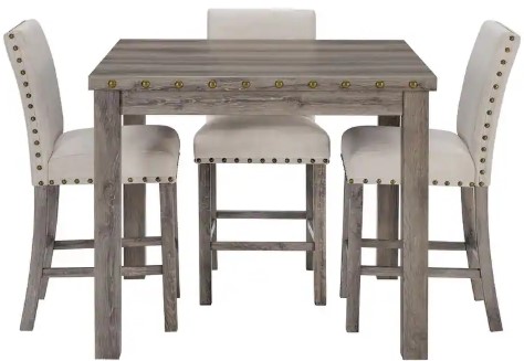 Mid-Century-5-piece-Square-Bar-Table-Set-4-Upholstered-Counter-Stools-with-Bar-Table-Dining-Set crayola-24ct-kids-crayons