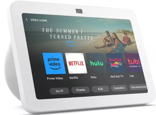 amazon-echo-show-8-3rd-gen-2023-release ai-powered-4k-guard-pro-wi-fi-6-plug-in-security-camera