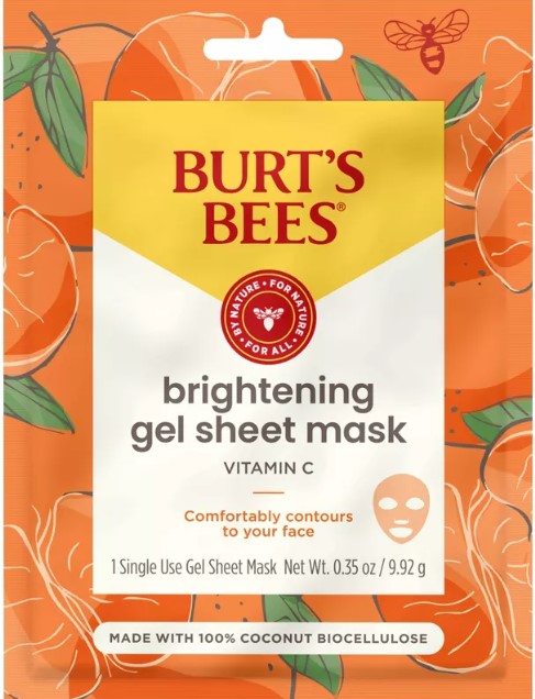 burt-39-s-bees-brightening-biocellulose-gel-mask-1ct inspire-chic-women-s-nursing-pajama-set-floral-leopard-long-sleeve-top-with-pant-postpartum-breastfeeding-loungewear