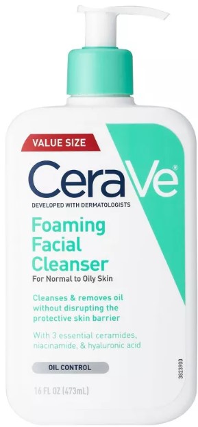 cerave-foaming-face-wash-facial-cleanser-for-normal-to-oily-skin drop-cup-nursing-maternity-pajama-set-isabel-maternity-by-ingrid-isabel-black