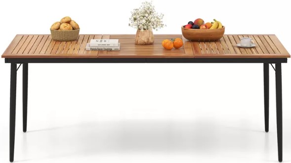costway-79-outdoor-dining-table-for-8-acacia-wood-patio-table-with-1-9-umbrella-hole cuisinart-1-3-cu-ft-microwave-oven