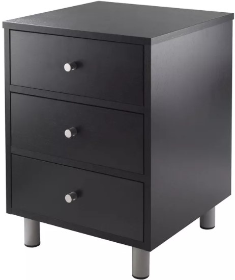daniel-nightstand-with-3-drawers-black-winsome daniel-nightstand-with-3-drawers-black-winsome