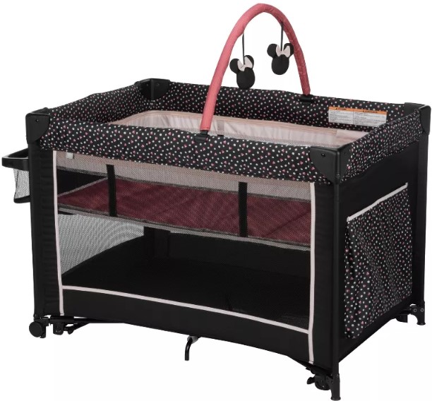 disney-baby-minnie-mouse-2-in-1-playard-with-rocking-bassinet disney-baby-minnie-mouse-2-in-1-playard-with-rocking-bassinet