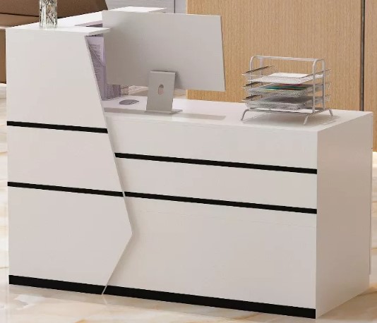 fufu-gaga-modern-style-white-reception-desk-l-shape-with-keyboard-shelf-drawer-office-desk jensen-bluetooth-wi-fi-stereo-smart-speaker-with-chromecast-built-in-black-jsb-1000