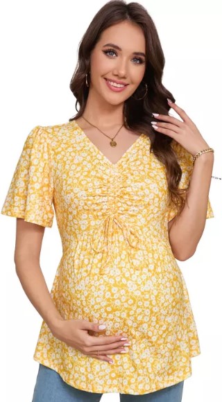 women-s-maternity-shirts-summer-short-sleeve-pregnancy-tops-v-neck-drawstring-t-shirts-casual-blouses-pregnancy-clothes women-s-maternity-shirts-summer-short-sleeve-pregnancy-tops-v-neck-drawstring-t-shirts-casual-blouses-pregnancy-clothes