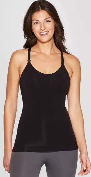 women-s-nursing-seamless-racerback-cami-auden-153 drop-cup-nursing-maternity-pajama-set-isabel-maternity-by-ingrid-isabel-black
