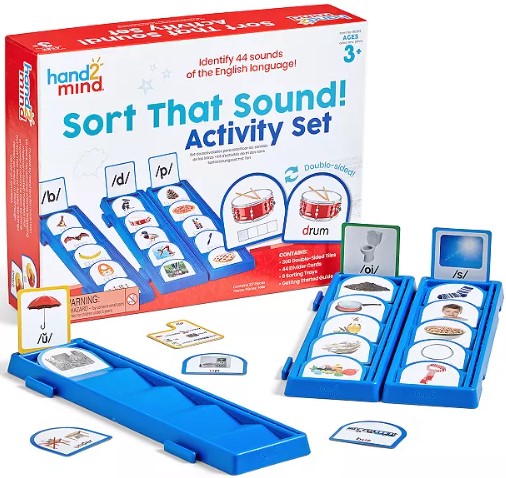 hand2mind-sort-that-sound-activity-set disney-junior-mickey-mouse-clubhouse-sing-along-songs-sound-book-by-pi-kids-mixed-media-product