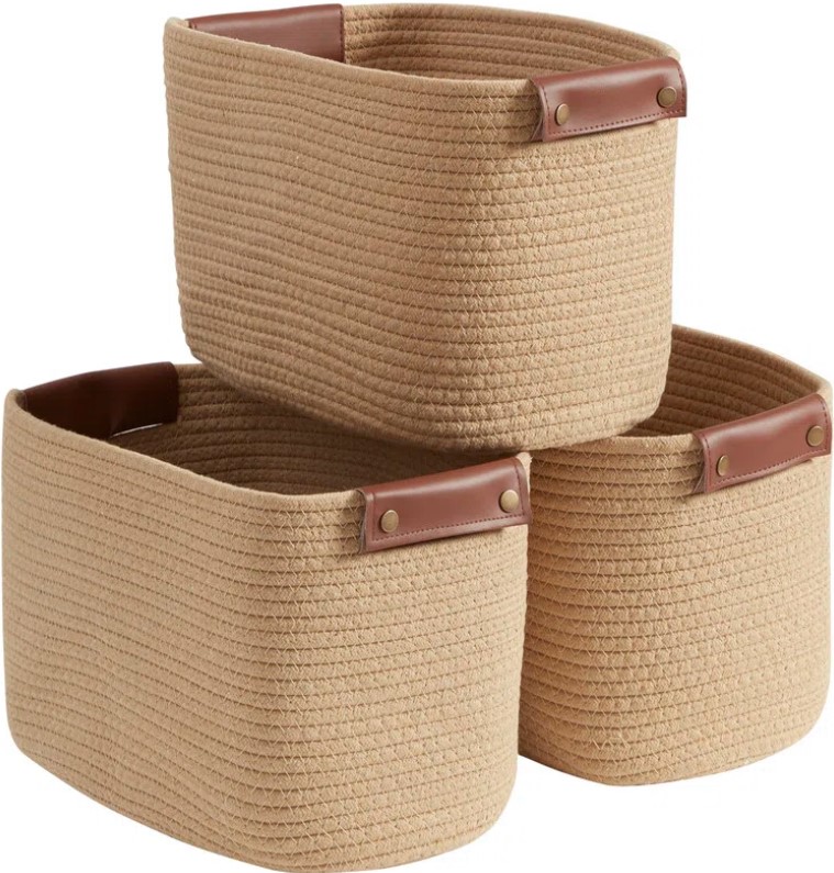 rosecliff-heights-fabric-basket-set disney-junior-mickey-mouse-clubhouse-sing-along-songs-sound-book-by-pi-kids-mixed-media-product
