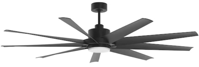 Fanimation-Studio-Collection-SixtyFour-64-in-Black-Color-changing-LED-Indoor-Outdoor-Ceiling-Fan-with-Light-Remote-9-Blade Made-in-USA-Raval-Top-Grain-Leather-Sofa-Bed
