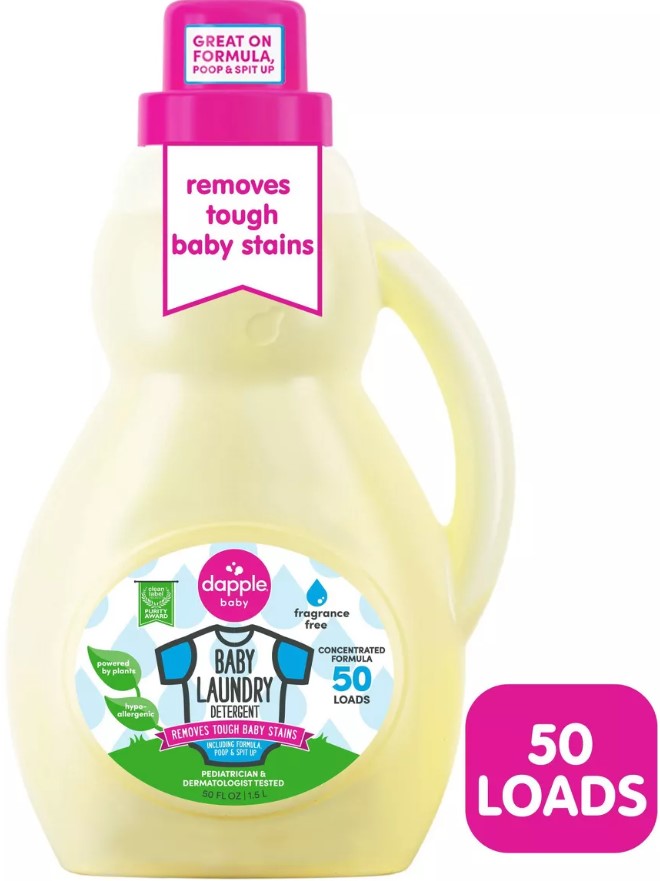 dapple-laundry-detergent-fragrance-free-50oz storkcraft-hoop-white-glider-and-ottoman